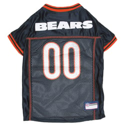 Pets First Black Chicago Bears Dog Jersey Small
