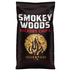 Smokey Woods All Natural Hickory Wood Smoking Chips 192 cu in