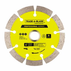 Trade A Blade 4 in. D X 5/8 and 7/8 in. Diamond Segmented Rim Blade 1 each