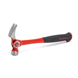 Crescent 18 oz Smooth Face Indexing Claw Hammer Steel Handle