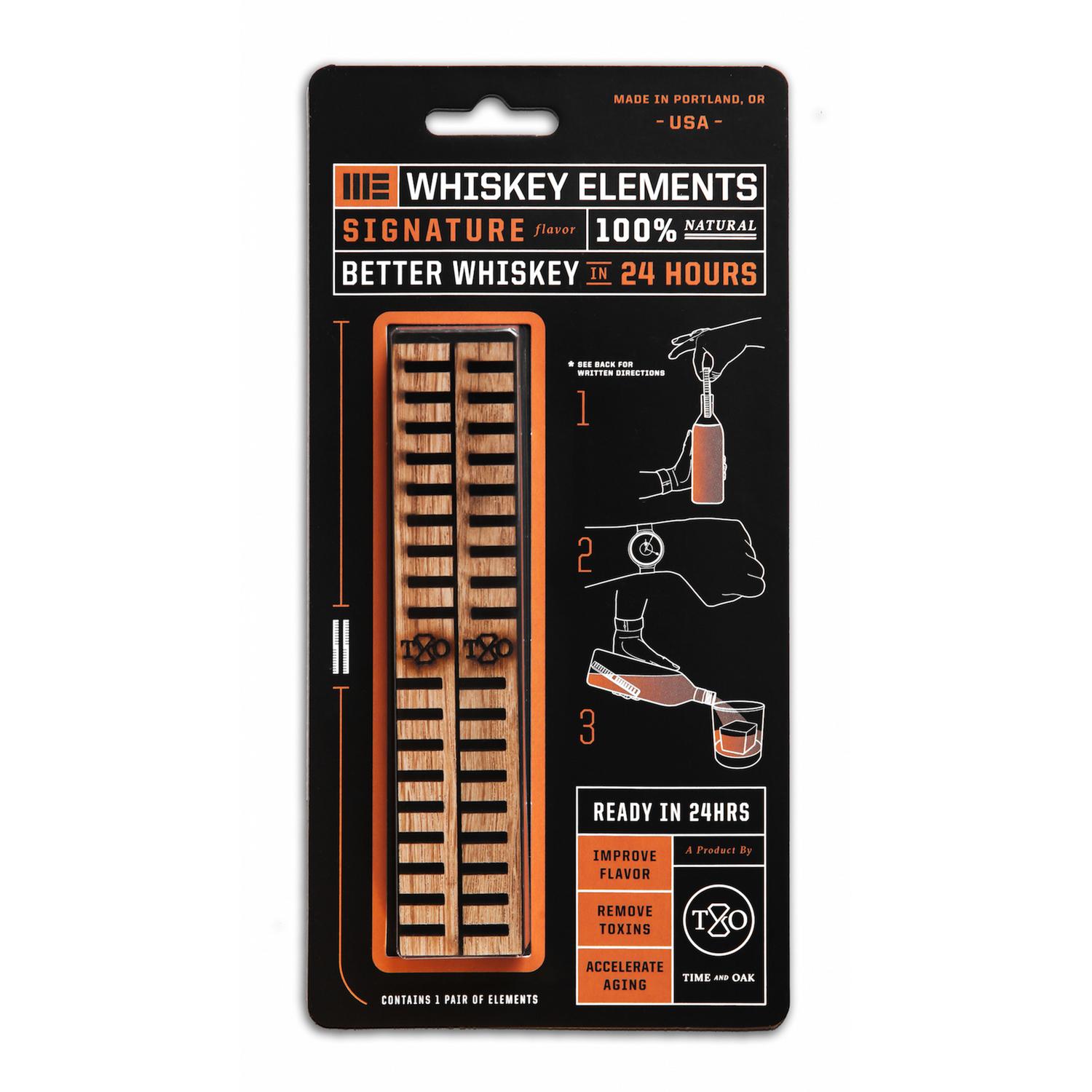 Time and Oak Whiskey Element Brown Wood Spirit Aging Stick - 001A-3 - Kitchen and Dining  sku 001A-3