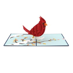 Lovepop Cardinal 3D Card Paper 1 pk