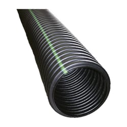 Advanced Drainage Systems 3 in. D X 10 ft. L Polyethylene Drain Tubing