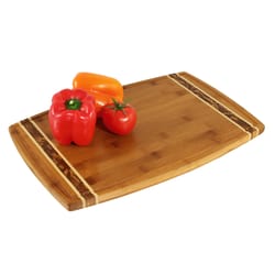 Totally Bamboo 18 in. L X 11.75 in. W X 0.75 in. Bamboo Cutting Board