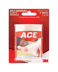 3M Ace 3 in. Beige Self Adhering Elastic Bandage
