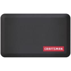 Craftsman 20 in. W X 32 in. L Black Polyurethane Foam Anti-Fatigue Mat