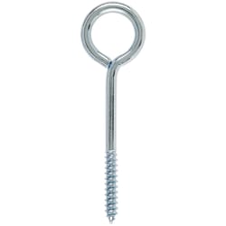 Hampton 3/8 in. X 6 in. L Zinc-Plated Steel Lag Thread Eyebolt