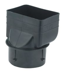 Advance Drainage Systems 4-1/4 in. Barb X 3 in. D Barb Polyethylene Downspout Adapter