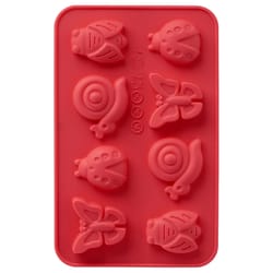 Trudeau Little Creatures Chocolate Mold Pink 2 pc