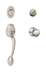 Schlage Classic / Contemporary Satin Nickel Handleset Right or Left Handed