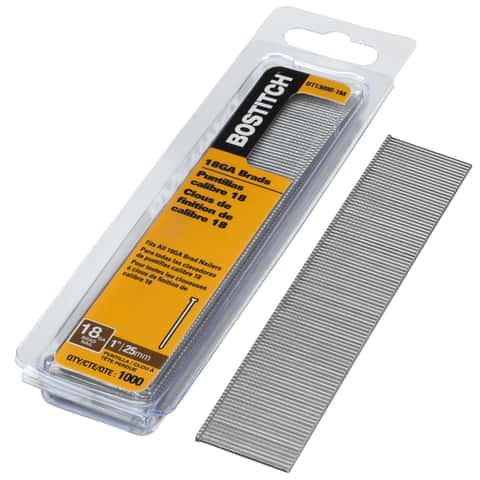 Bostitch 18 Ga. X 2 in. L Coated Steel Brad Nails 1000 pk