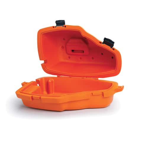 Large ABS Case with Handle in Orange