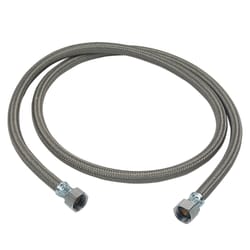 BrassCraft Speedi Plumb 1/2 in. FIP X 1/2 in. D FIP 60 in. Brass Dishwasher Supply Line