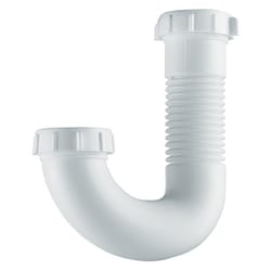 PlumbCraft 1-1/2 in. Female in. Plastic J-Bend 7 pk