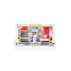 Sunny Days Honey Bee Acres Bathroom Doll House Multicolored 30 pc