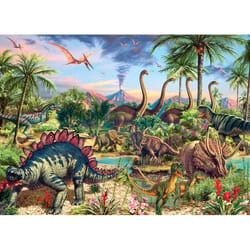 Cobble Hill Prehistoric Party Jigsaw Puzzle 350 pc