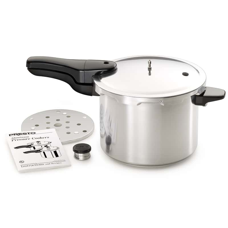 Presto Polished Aluminum Pressure Cooker 8 qt - Ace Hardware