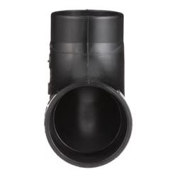 Charlotte Pipe 2 in. Hub X 2 in. D Spigot ABS 90 Degree Elbow