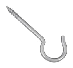National Hardware Zinc-Plated Silver Steel 3-3/8 in. L Ceiling Hook 35 lb 3 pk