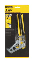 Stanley 4-Way 7 in. Carbon Steel Keyhole Saw 24 TPI 1 pc