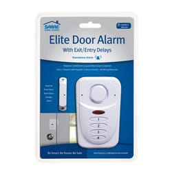 Sabre Elite White Plastic Door Alarm