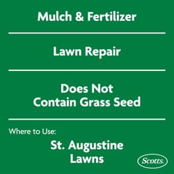 Scotts EZ Patch Brown Fertilizer and Mulch 3.75 cu ft