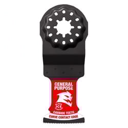 Diablo Starlock 1-1/4 in. W Carbide Oscillating Blade General Purpose Cuts 10 pk