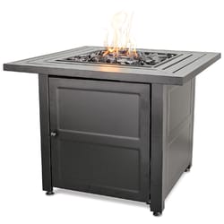 Endless Summer 30 in. W Steel Transitional Square Propane Fire Pit