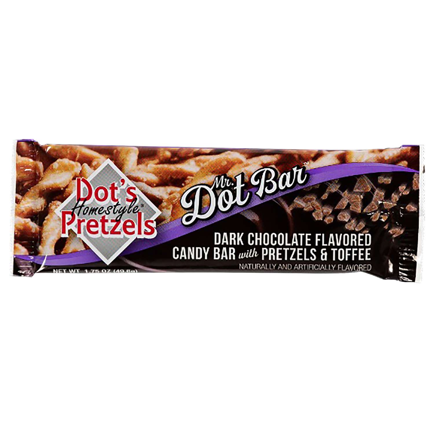 Dot S Pretzels Mr Dot Bar Dark Chocolate Candy Bar 1 75 Oz Ace Hardware