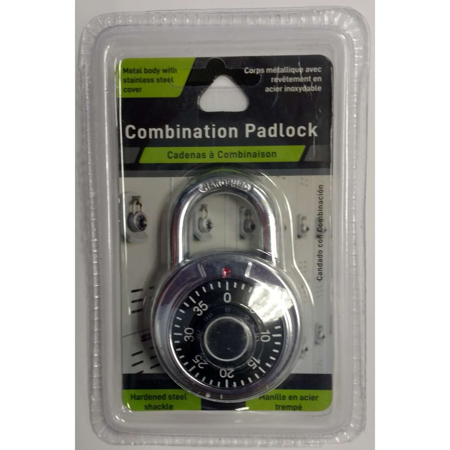 Jacent Metal Combination Dial Padlock Ace Hardware