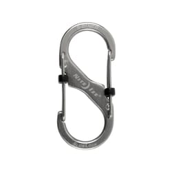 Nite Ize S-Biner SlideLock 1.85 in. D Stainless Steel Silver Carabiner S-Biner