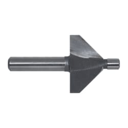 Century Drill & Tool 1 in. D X 1-25/32 in. L High Speed Steel Chamfer Router Bit
