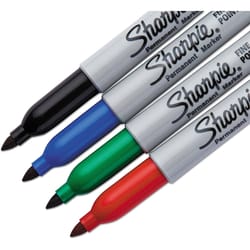 Sharpie Assorted Fine Tip Permanent Marker 4 pk