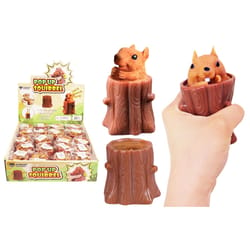 Diamond Visions Pop-Up Squeeze Toy Brown