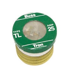 Bussmann 25 amps Time Delay Plug Fuse 3 pk