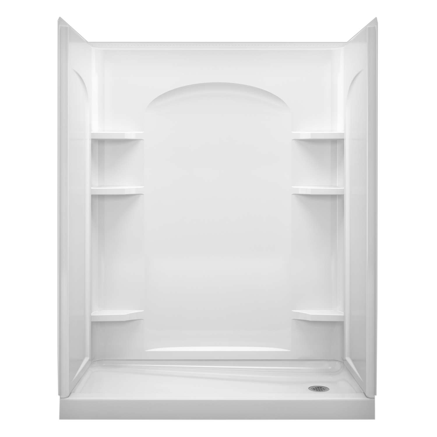 Sterling Ensemble White Shower Wall Set Ace Hardware