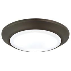 Westinghouse Oil-Rubbed Bronze Brown 5.5 in. W Steel LED Canless Recessed Downlight