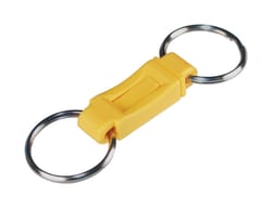 HILLMAN Metal/Plastic Assorted Valet Key Ring