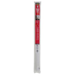 M-D BUILDING PRODUCTS White Vinyl U-Shaped Bottom For Doors 36 in. L X 1.13 in.