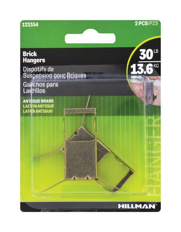 OOK 30 lb. Brick Hanger (2-Count) 534156 - The Home Depot