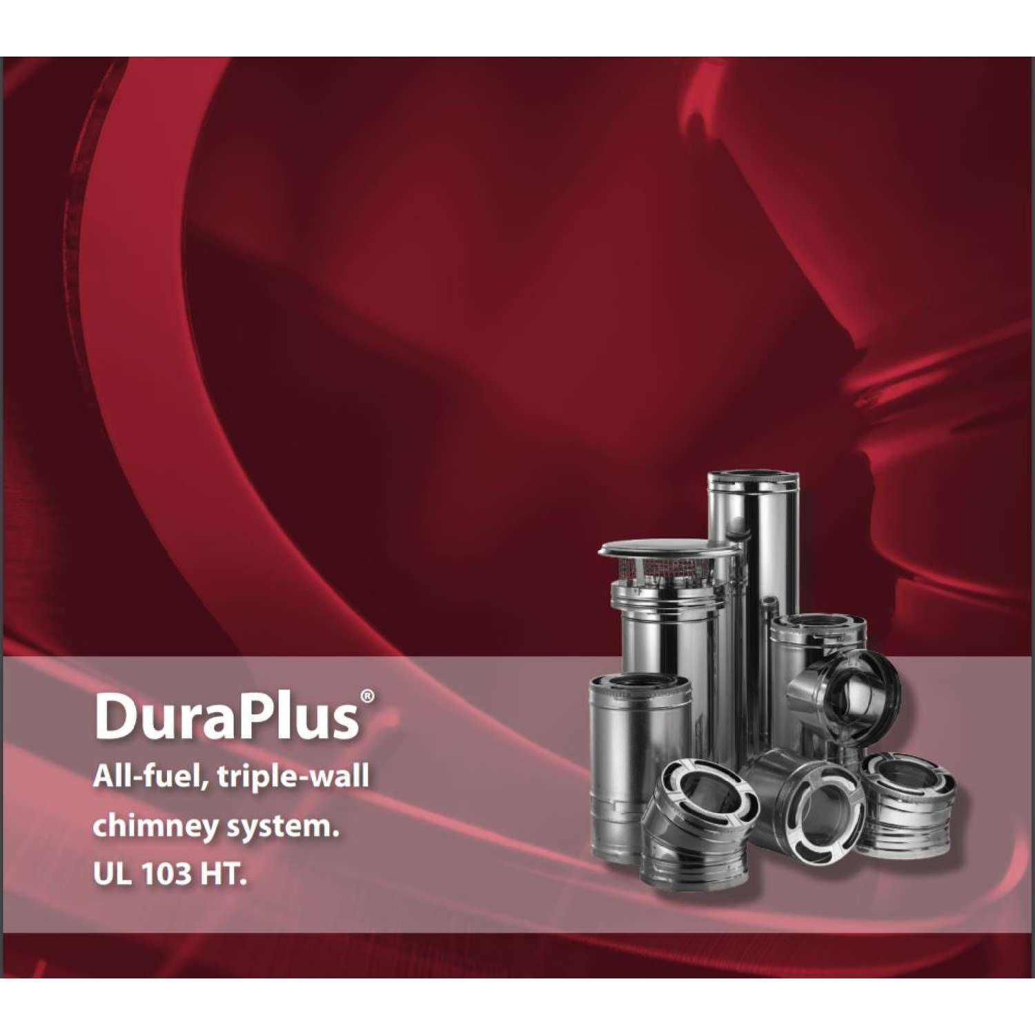 Duravent 6 In. Through the Wall Kit