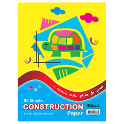 Bazic Products 9 in. W X 12 in. L Construction Paper 96 sheet