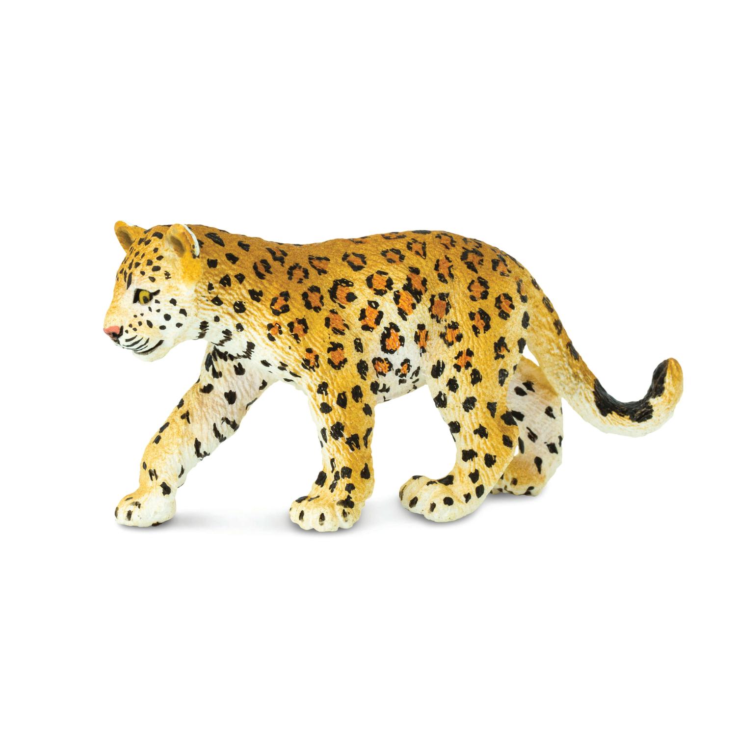 Safari Ltd. Wild Safari Leopard Cub Toy Yellow Mfr# 271629