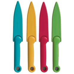 Progressive Prepworks Multi-Colored ABS/Stainless Steel Paring Knives