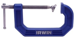 Irwin Quick-Grip 4 in. X 2-7/8 in. D Adjustable C-Clamp