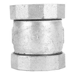 STZ Industries 2 in. Compression X 2 in. D Compression Galvanized Malleable Iron 3 in. L Coupling