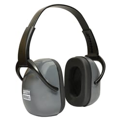 Safety Works 24 dB Folding Ear Muffs Gray 1 pair