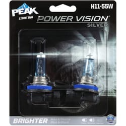 Peak Power Vision Halogen High/Low Beam Automotive Bulb H11-55W
