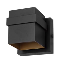 Globe Electric 1-Light Matte Black Wall Sconce