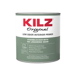 KILZ Original White Flat Oil-Based Alkyd Oil Primer 1 qt